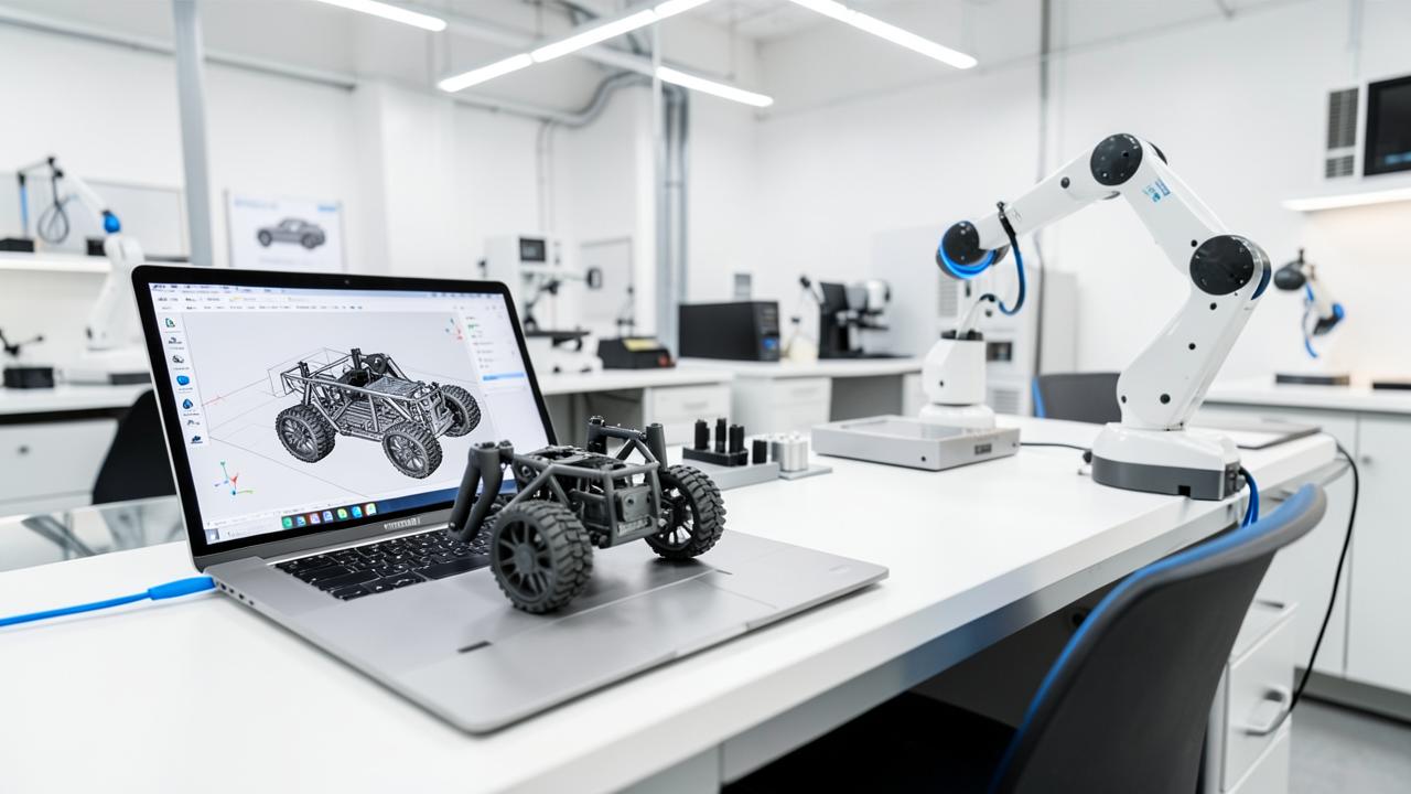 Product Design, CAD & Custom UI curriculum stage
